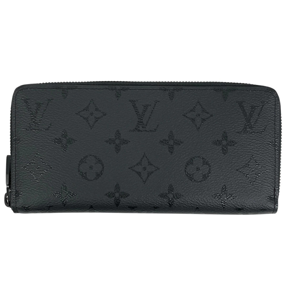 Louis Vuitton Zippy Wallet Horizontal Monogram Midnight Long Noir Black